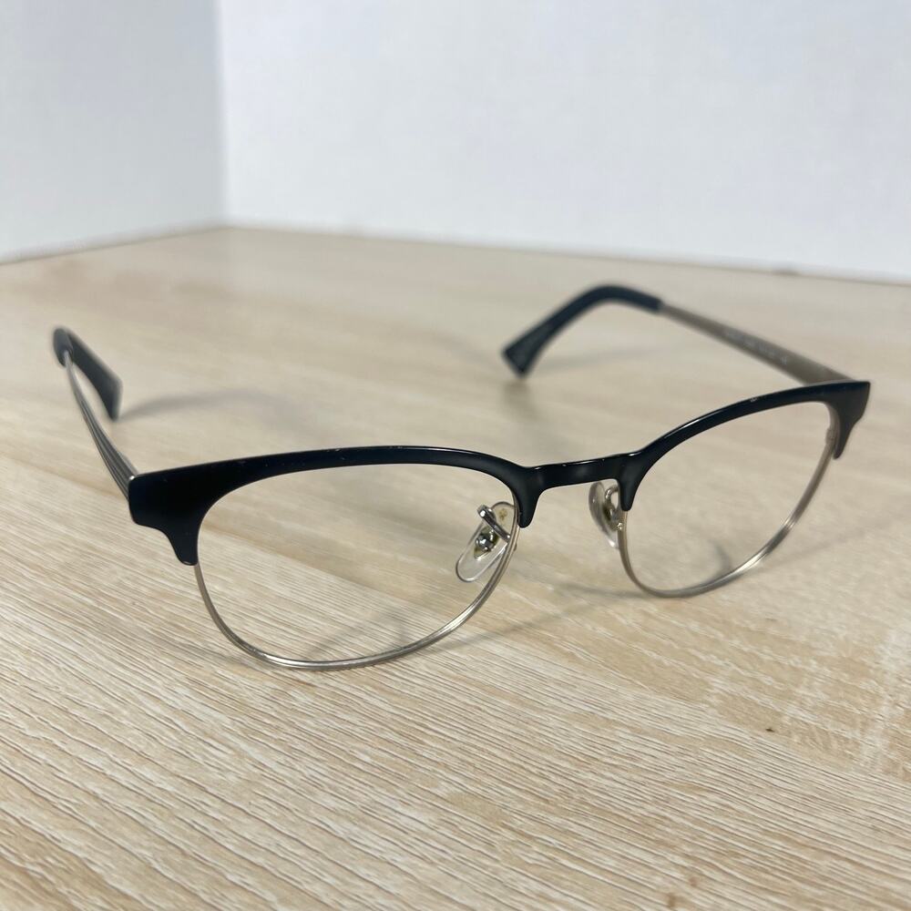 Ray-Ban RB6317 2832 Eyeglasses Black Frames Only Metal 51-20-145 READ DESC